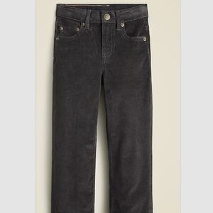 Crewcuts Boys' Stretch Adjustable Waist Corduroy Pants Size 5 Gray NWT